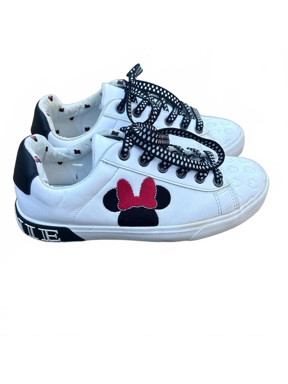 Disney Minnie Mouse Lace Uo Sneakers by Ground Up | Women’s Size 6